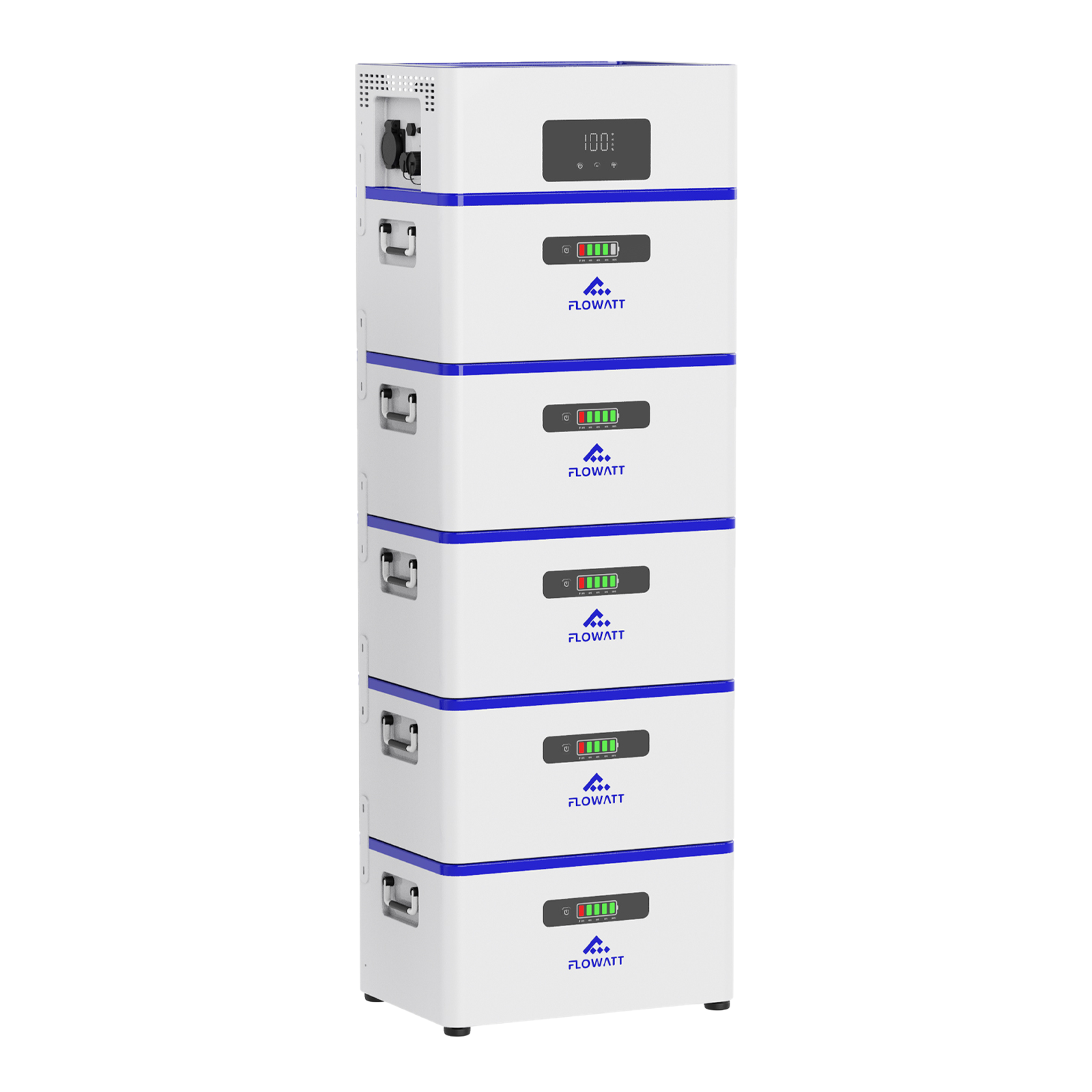 Central eléctrica apilable de 220 V, 1600 W y 2,88 kWh