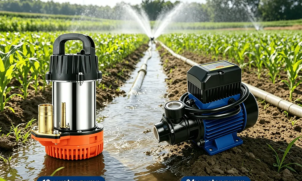 12V water pump VS 24V water pump