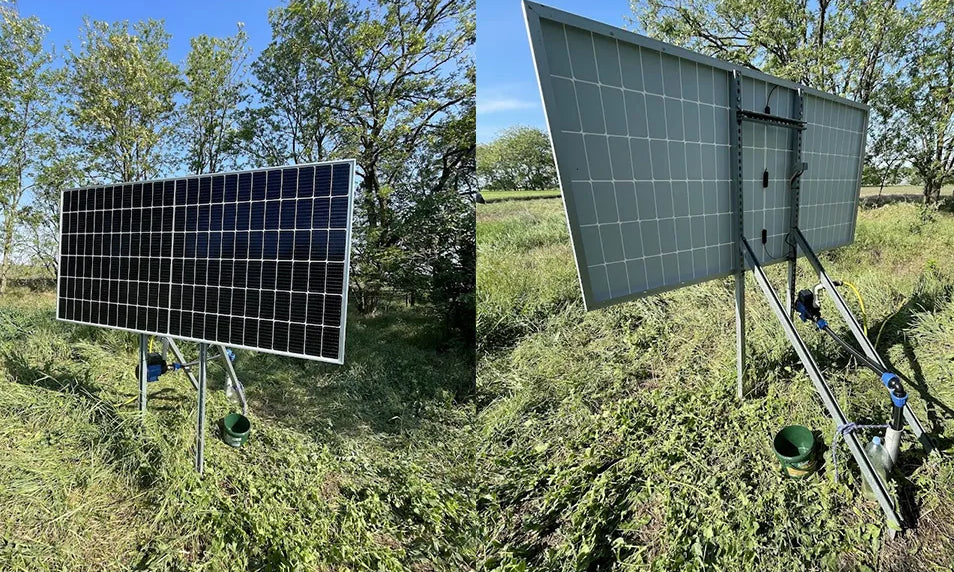 24V 250W Solar Surface Pump for Off-Grid Irrigation in Texas USA