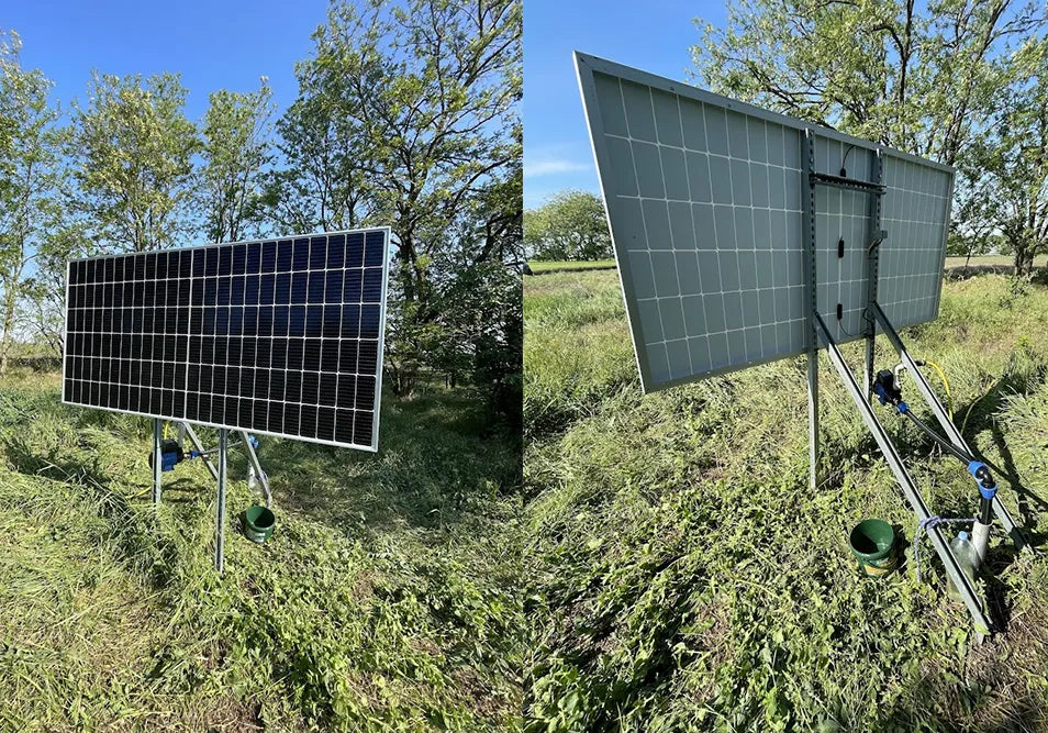 24V 250W Solar Surface Pump for Off-Grid Irrigation in Texas USA