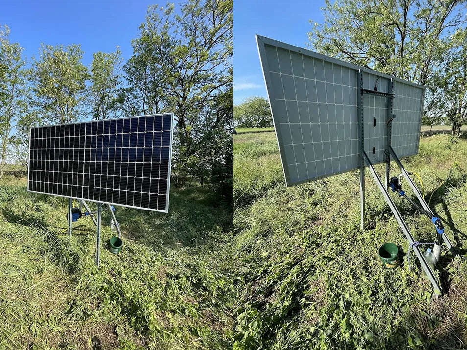 24V 250W Solar Surface Pump for Off-Grid Irrigation in Texas USA