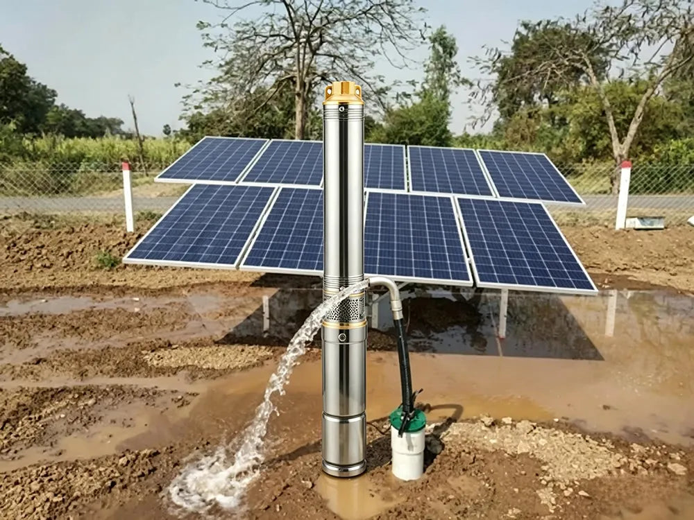4inch 380VDC 7500W Solar Water Pump Systems