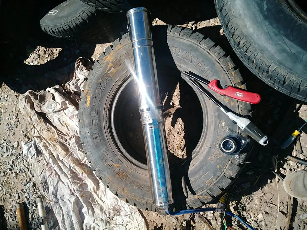 68 Feet Static Water Level, 205 Feet Deep Well: Off-Grid Water Supply Solution