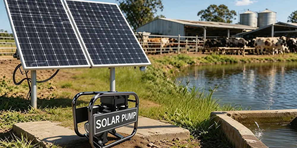 Flowatt 750W Centrifugal Water Pump for Off-Grid Irrigation