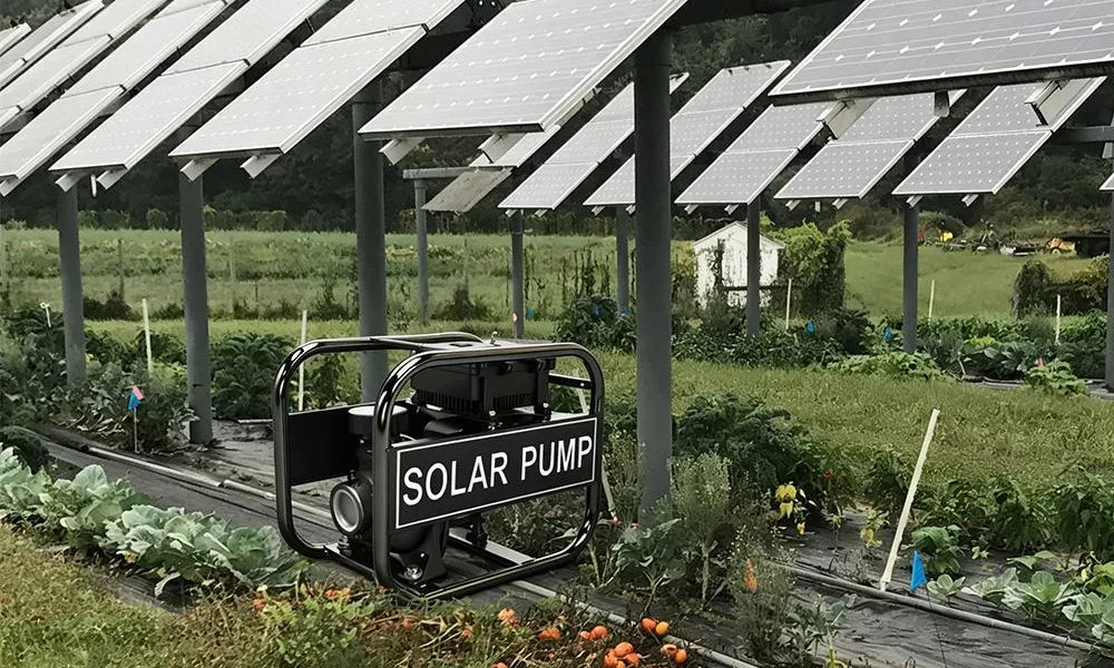 High-efficiency Flowatt DC submersible water pump for solar well system