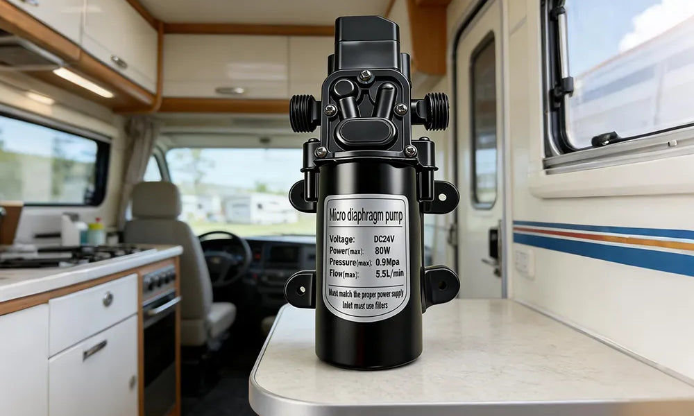  Increase Water Pressure Using a Diaphragm Pump