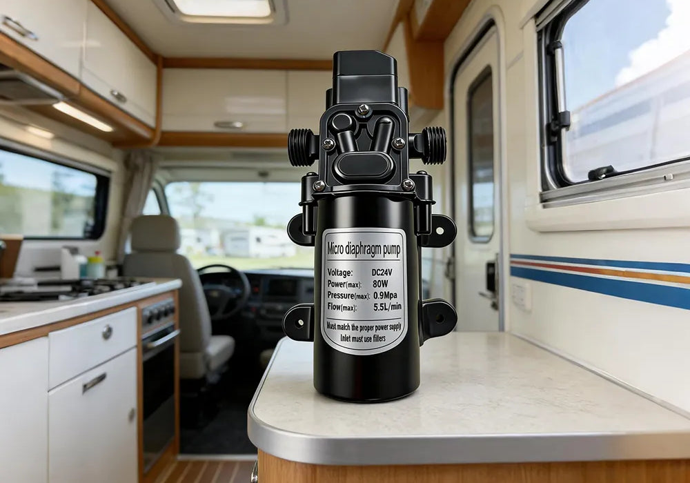  Increase Water Pressure Using a Diaphragm Pump