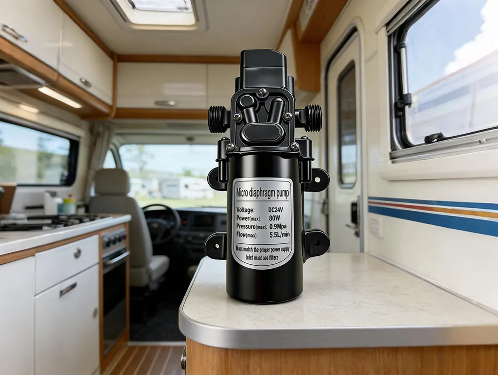  Increase Water Pressure Using a Diaphragm Pump