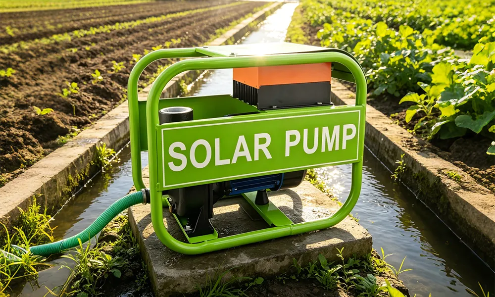 Solar-Powered Pump Irrigation