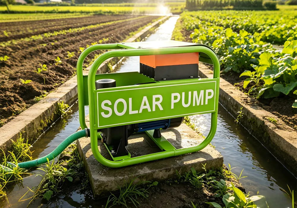 Solar-Powered Pump Irrigation