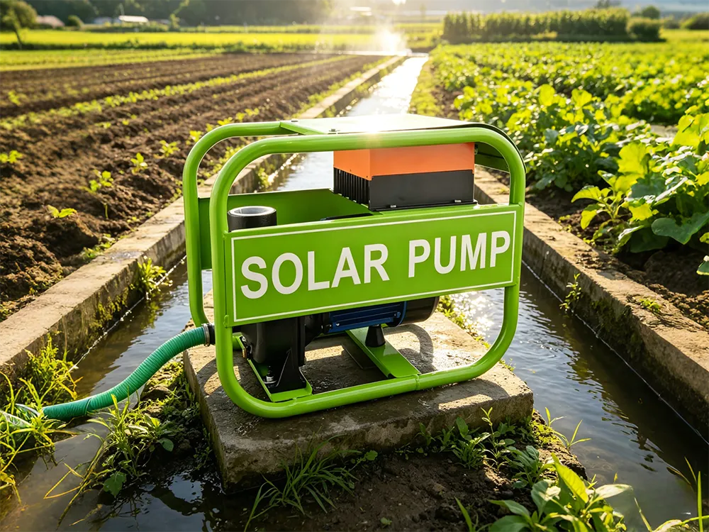 Solar-Powered Pump Irrigation
