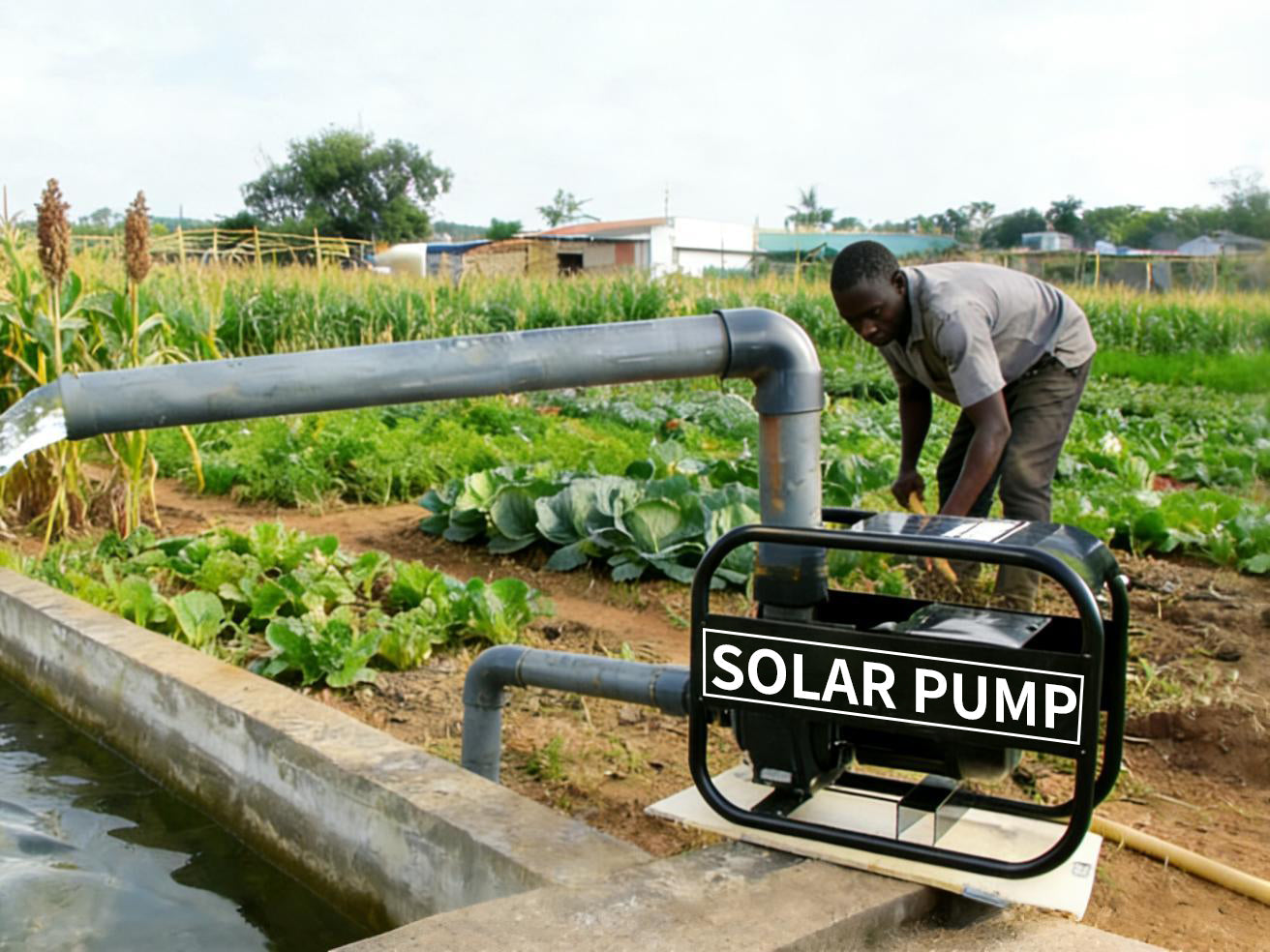 Flowatt Solar Surface water pump