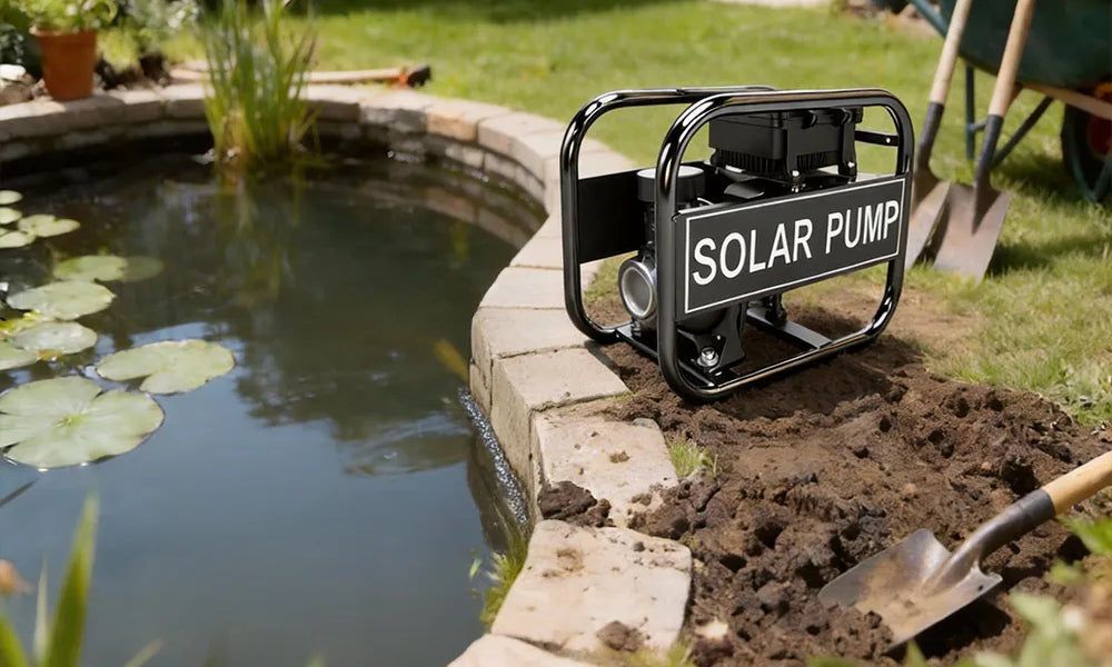Solar Water Pumps for Ponds 0.5HP vs. 2HP 