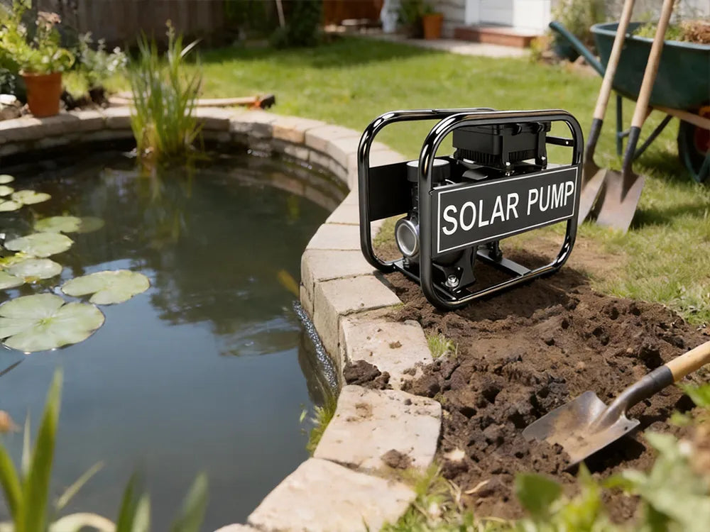 Solar Water Pumps for Ponds 0.5HP vs. 2HP 