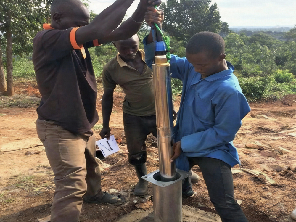 Submersible Well Pump Installation