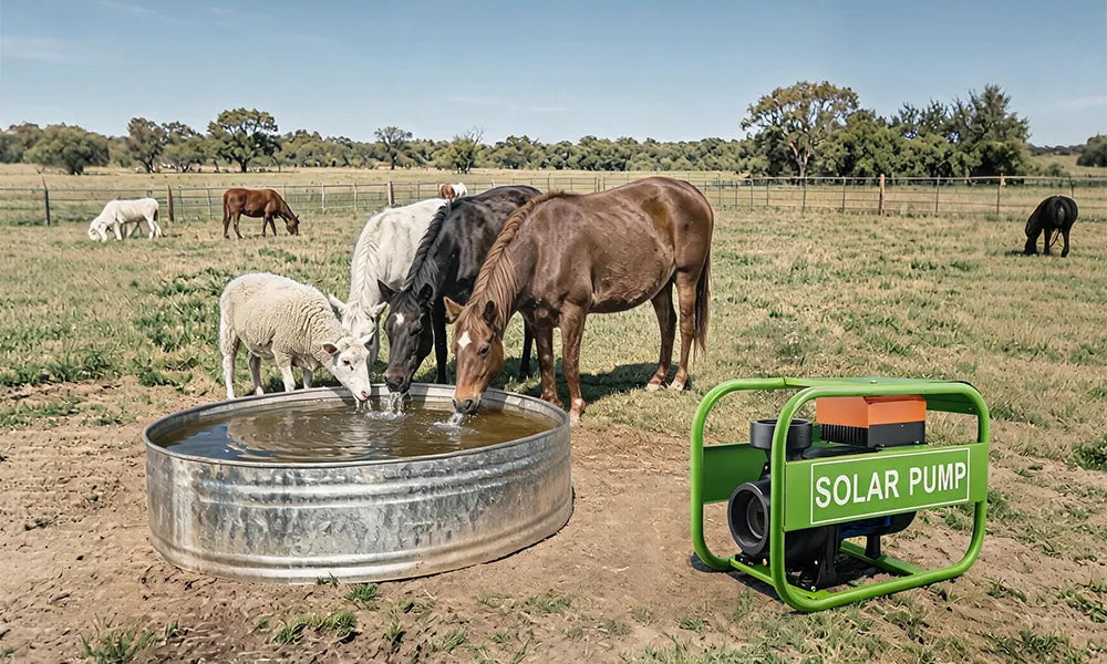 best solar pump systems for watering livestock