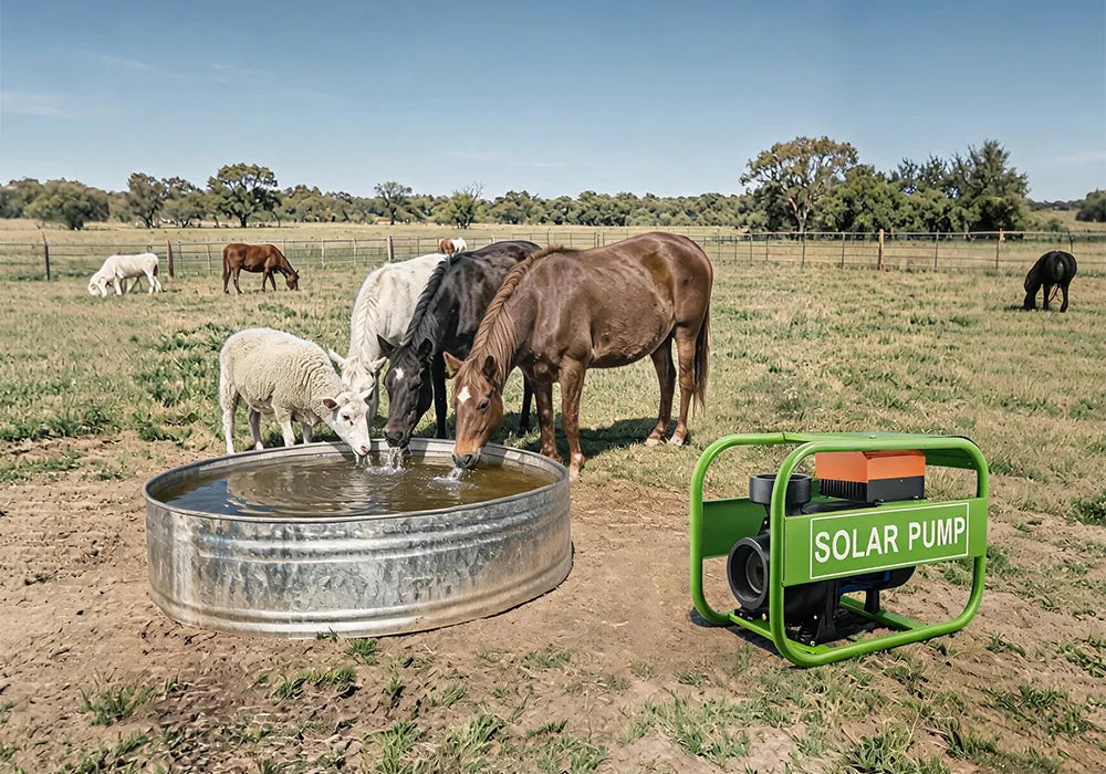 best solar pump systems for watering livestock