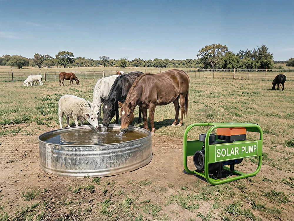 best solar pump systems for watering livestock