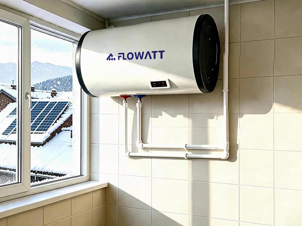 solar water heaters work in winter