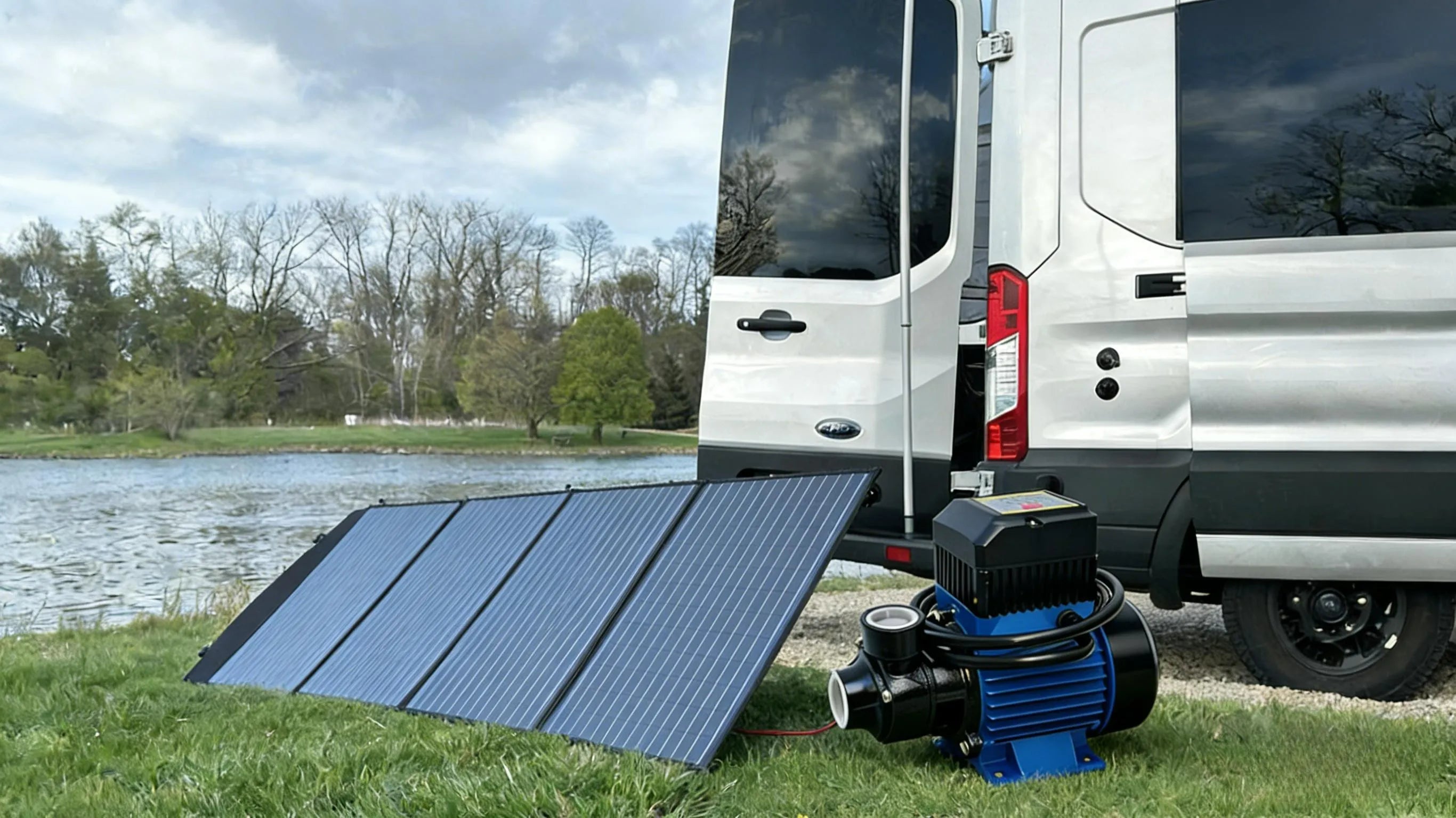 solar water pumps work on cloudy days