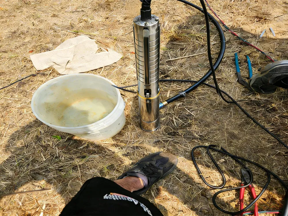 Flowatt AC DC hybrid solar well pump