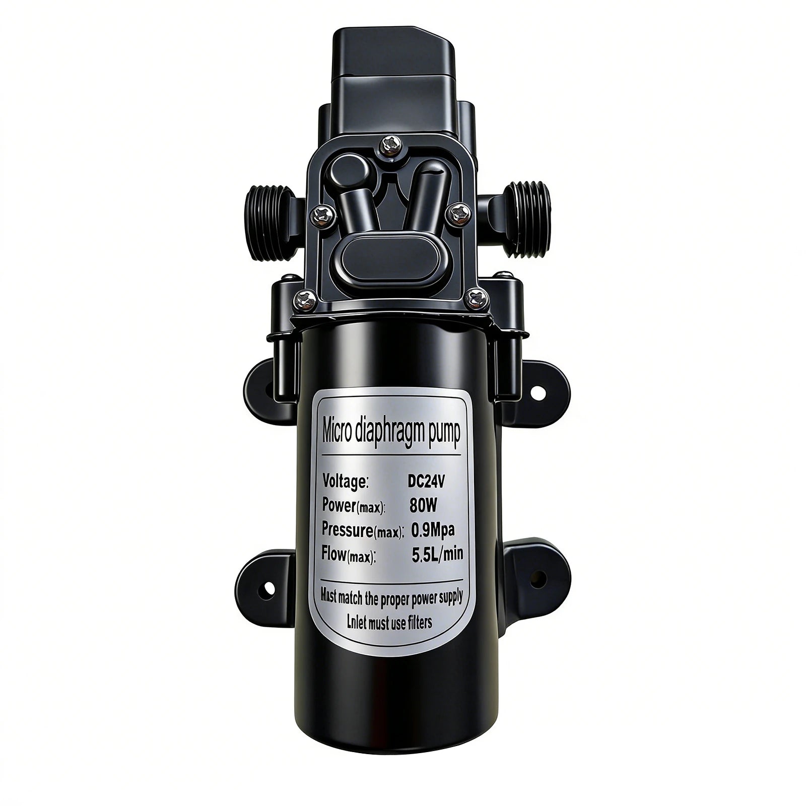 Flowatt 24V 80W Solar Diaphragm Water Pump-2