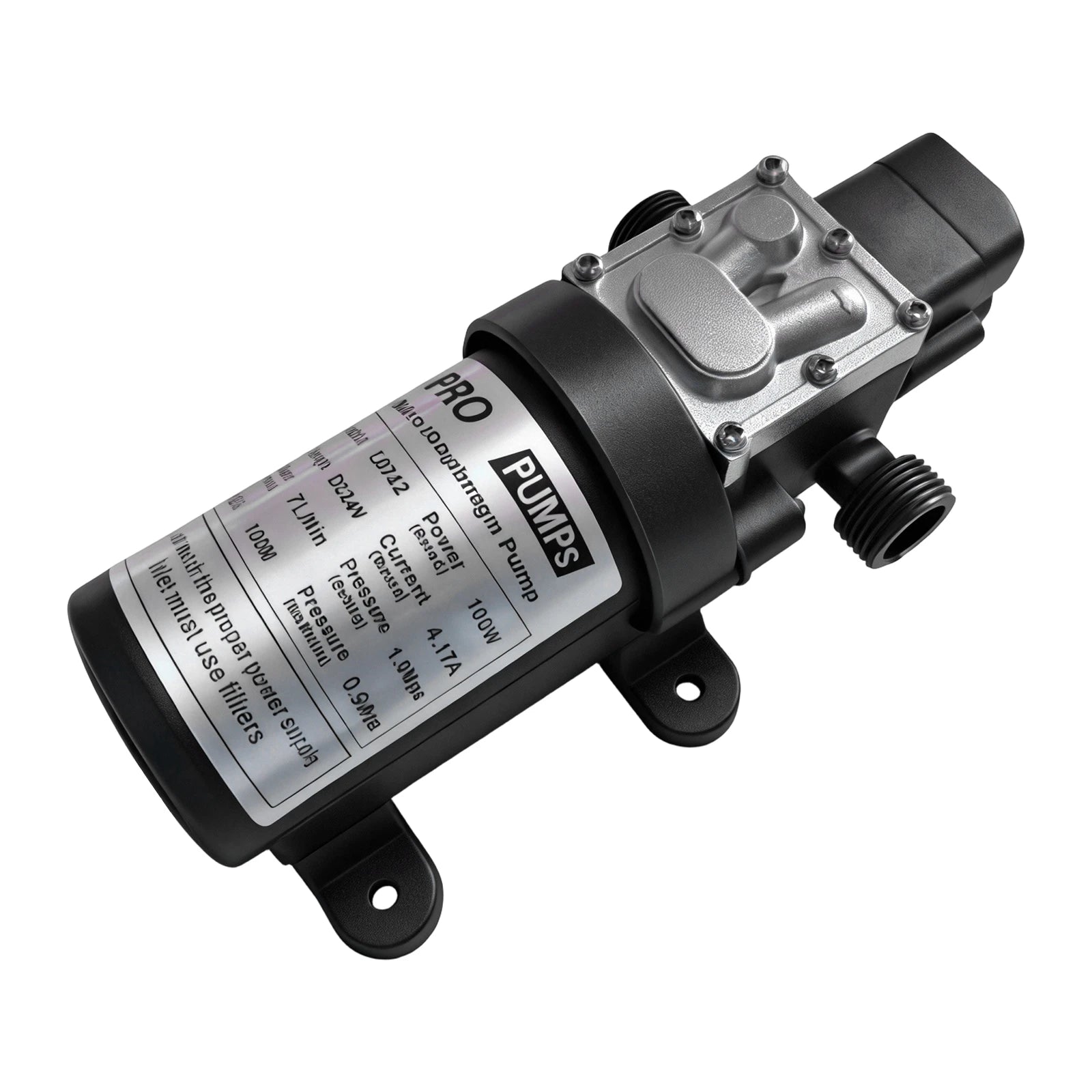 Flowatt 100W 24V Car Washe Diaphragm Pump-1