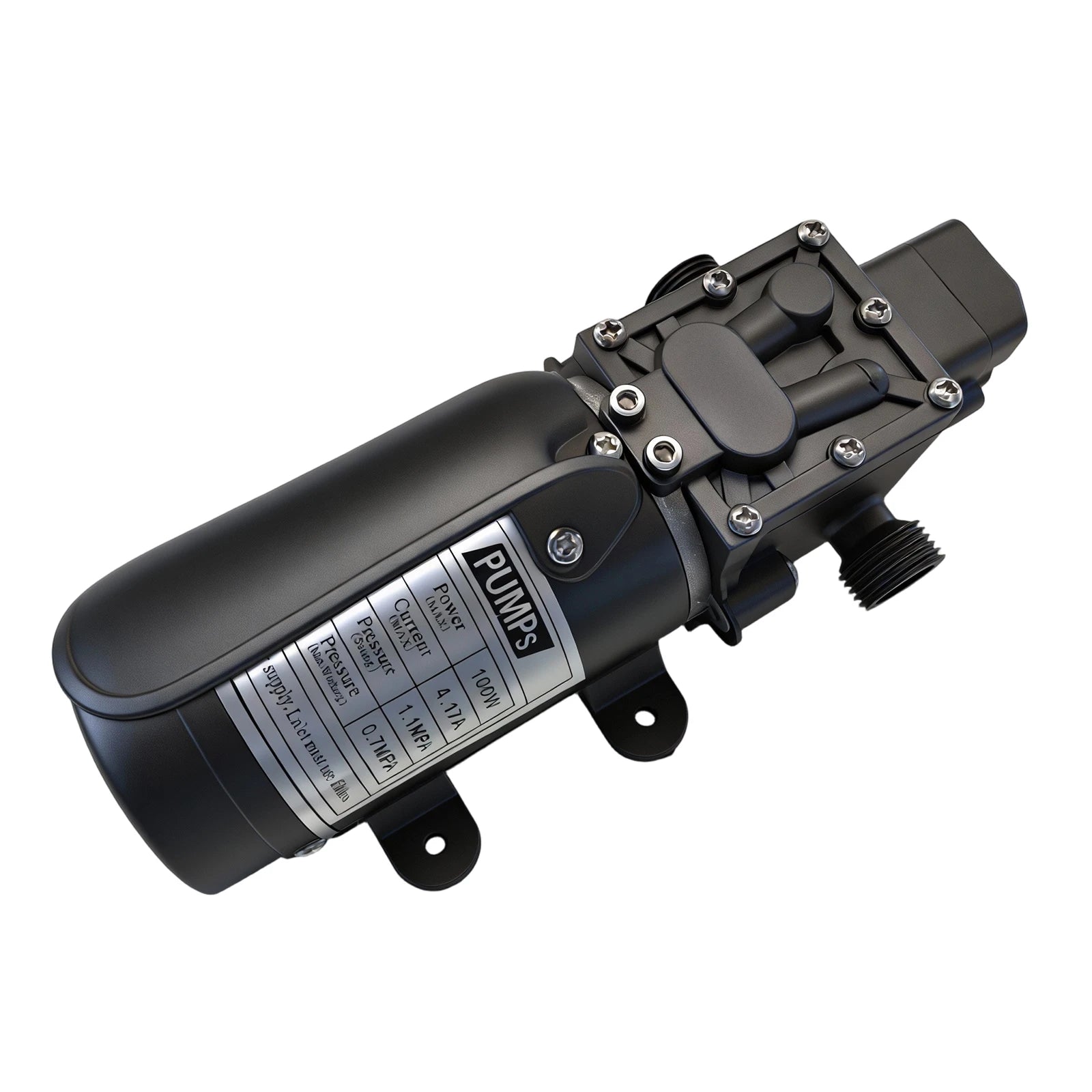 Flowatt 100W 24V Solar Diaphragm Pump-1