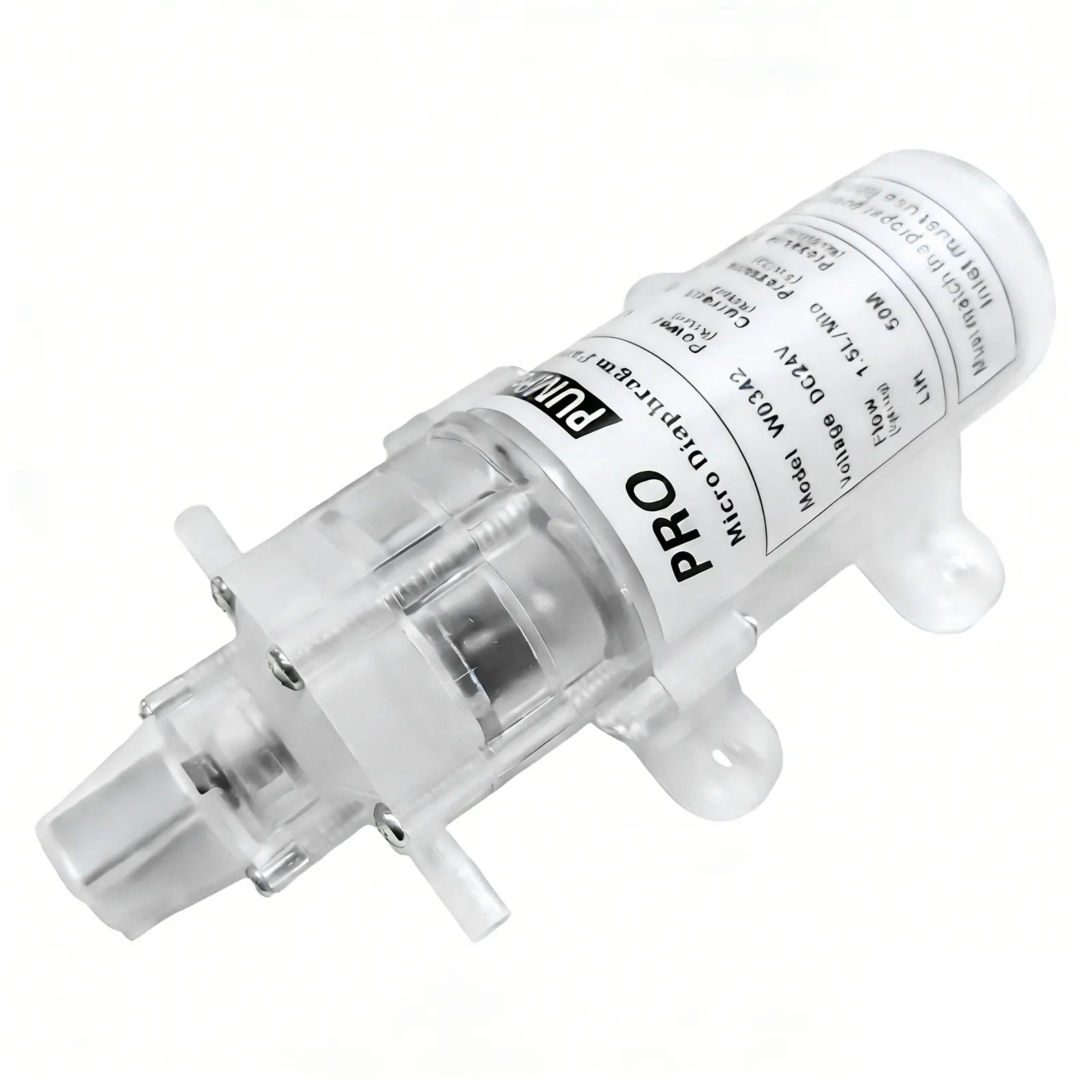 24VDC 15W 50M 1L/min 0.5Mpa Food Grade Solar Diaphragm Water Pump