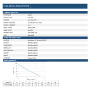 72 V 750 W Edelstahl-Tauchpumpe mit Spiralverzahnung