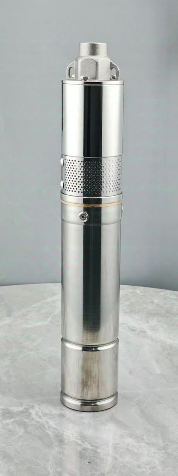 140W Helical Rotor Solar Submersible Pump 3-Inch Deep Well Pump, 50m Max Head, Low-Flow Precision