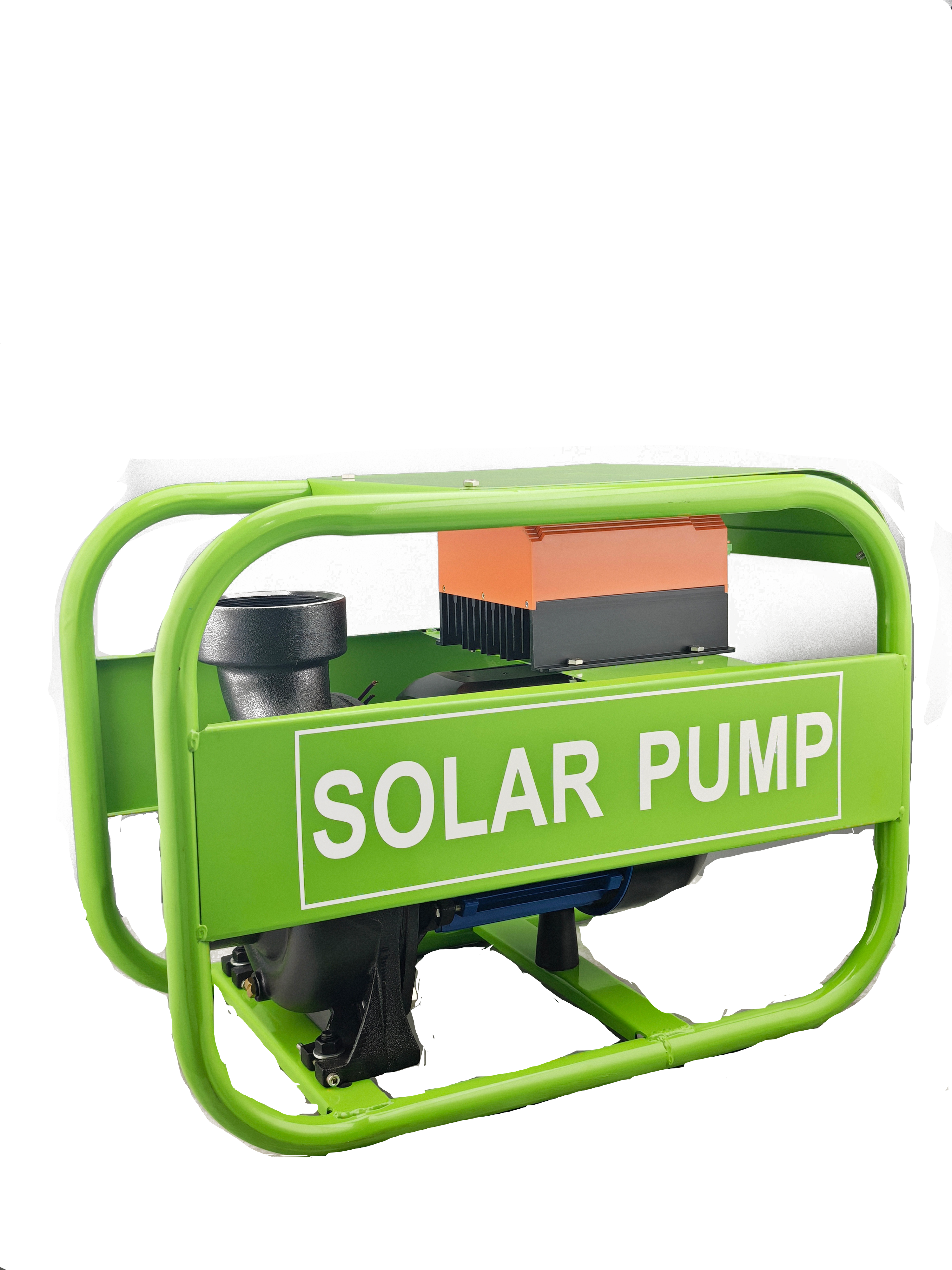 2-Inch 750W Cast Iron Solar Surface Pump | 14m Head, Residential Irrigation Solution