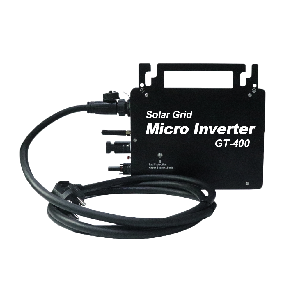 Balcony Solar Mounting Kit 400W MPPT Solar Inverter Grid Tie Inverter Micro Inverter IP65