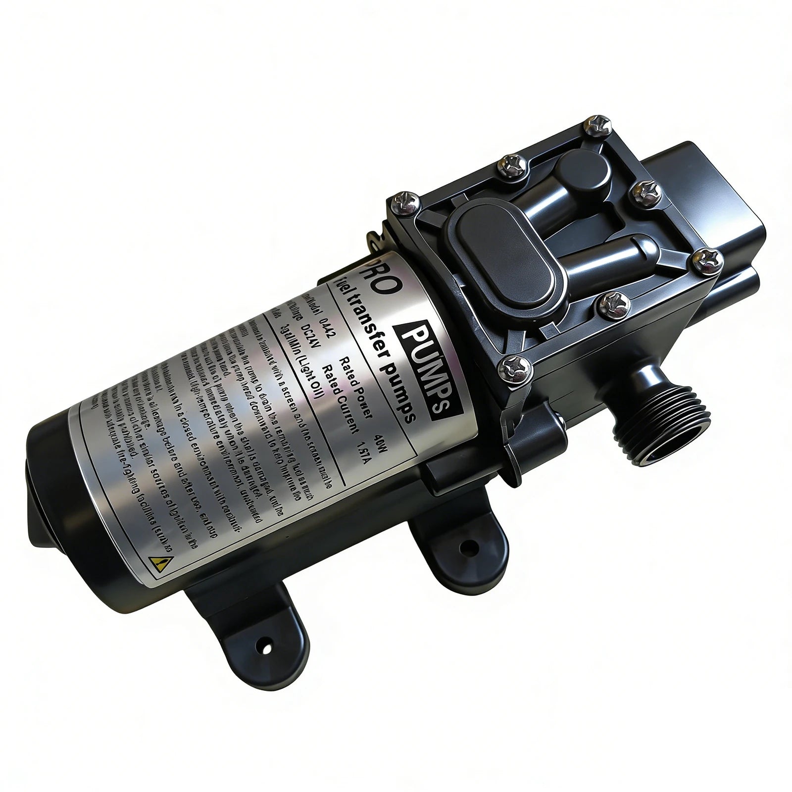 Flowatt 40W 24V Oil Transfer Diaphragm Pump-1