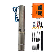 4 Zoll 220VDC/VAC 2500W 280M Edelstahl-Solar-Tiefbrunnenpumpe