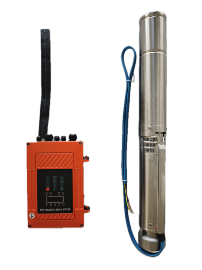 4-Inch 5.5kW High-Speed Solar Deep Well Pump | 320m Head, Industrial-Grade Power