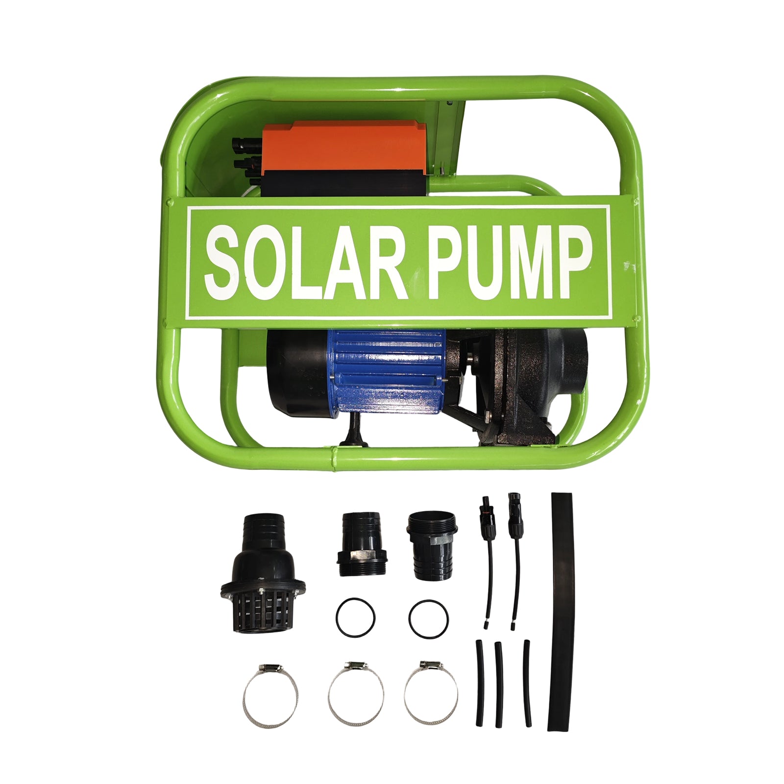 2inch 110VDC 1500W 17M Cast Iron Brass Impeller Solar Surface Centrifugal Permanent Magnet Water Pump