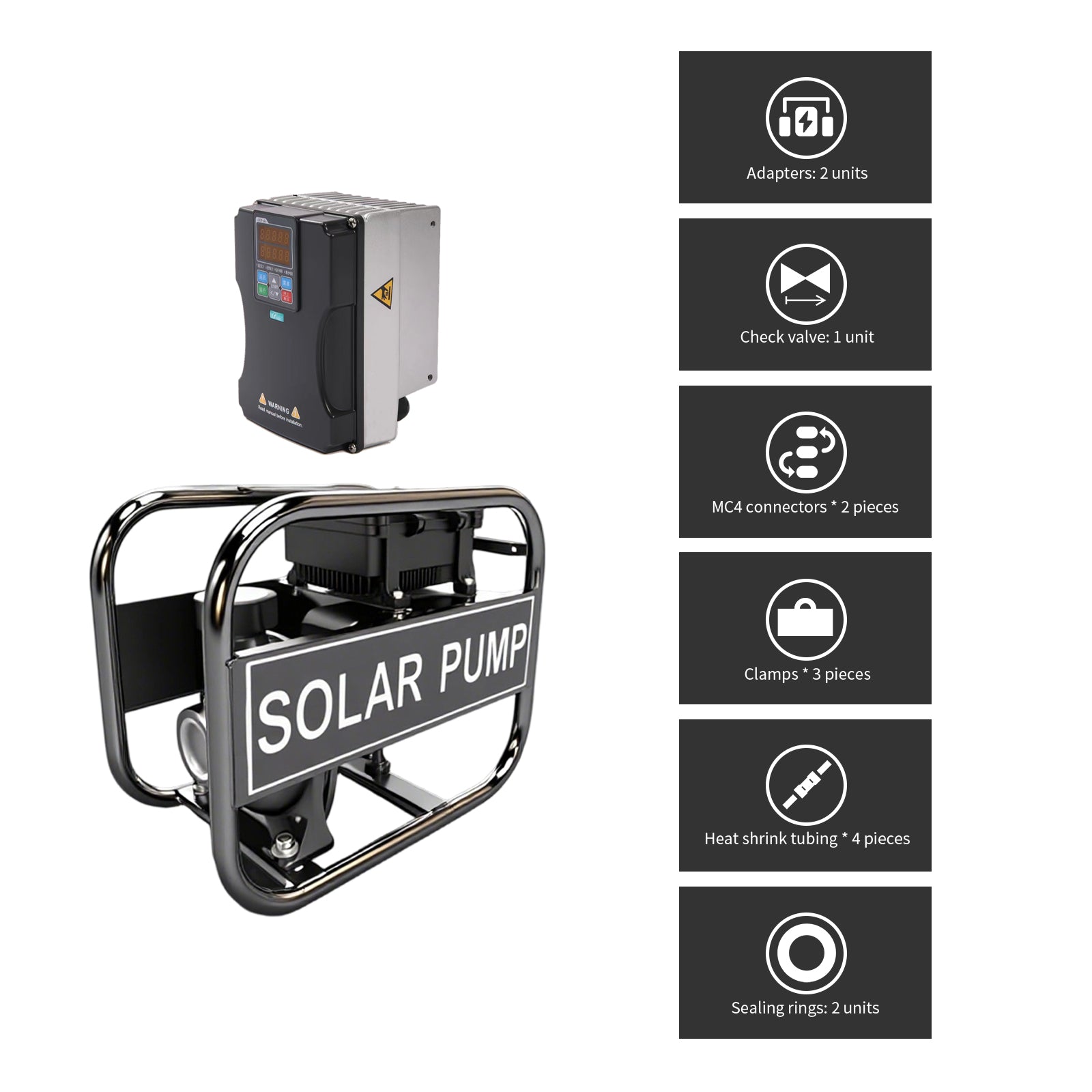 2inch 48VDC 550W 30M Cast Iron Brass Impeller Solar Surface Centrifugal Permanent Magnet Water Pump