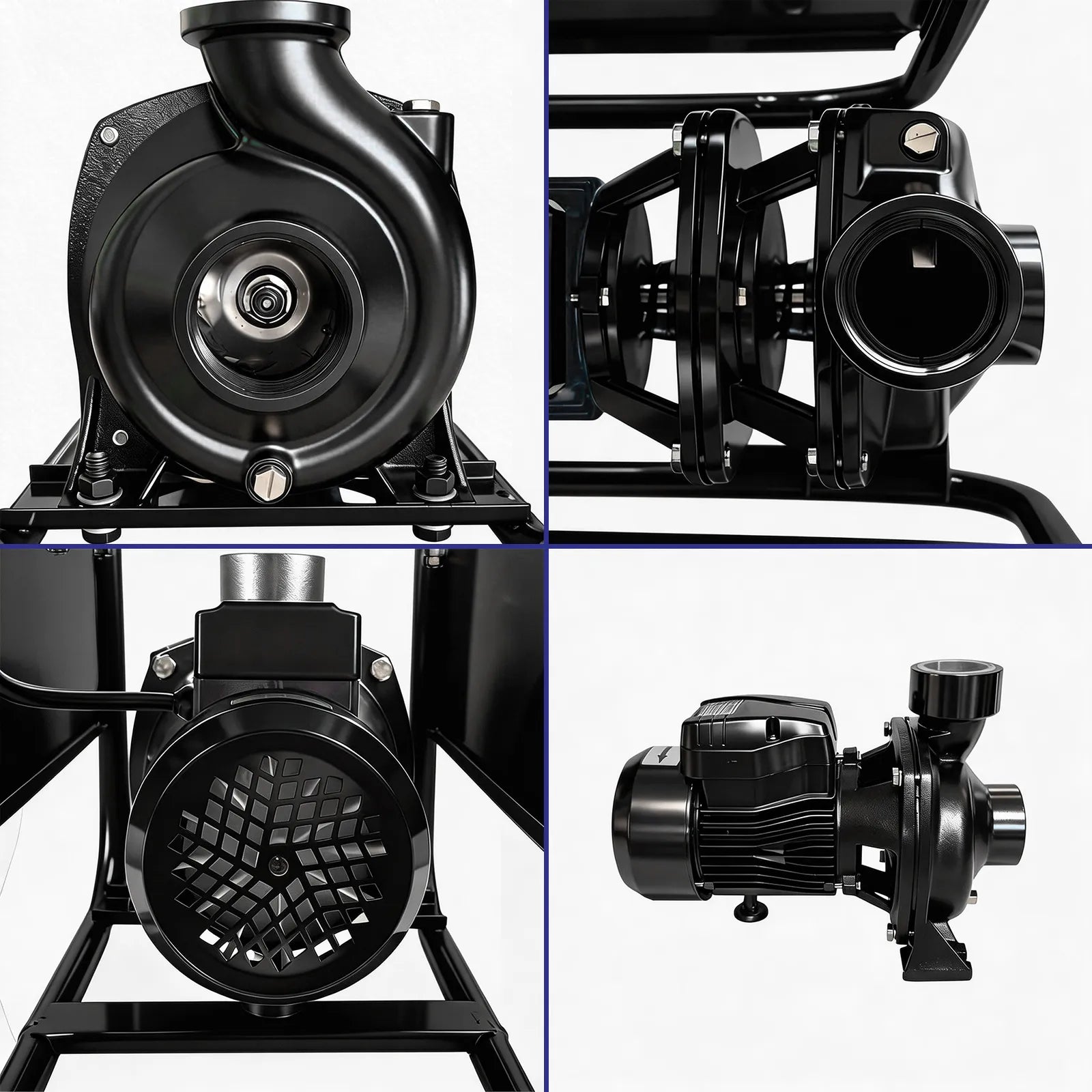 Centrifugal pump assembly with casing and impeller