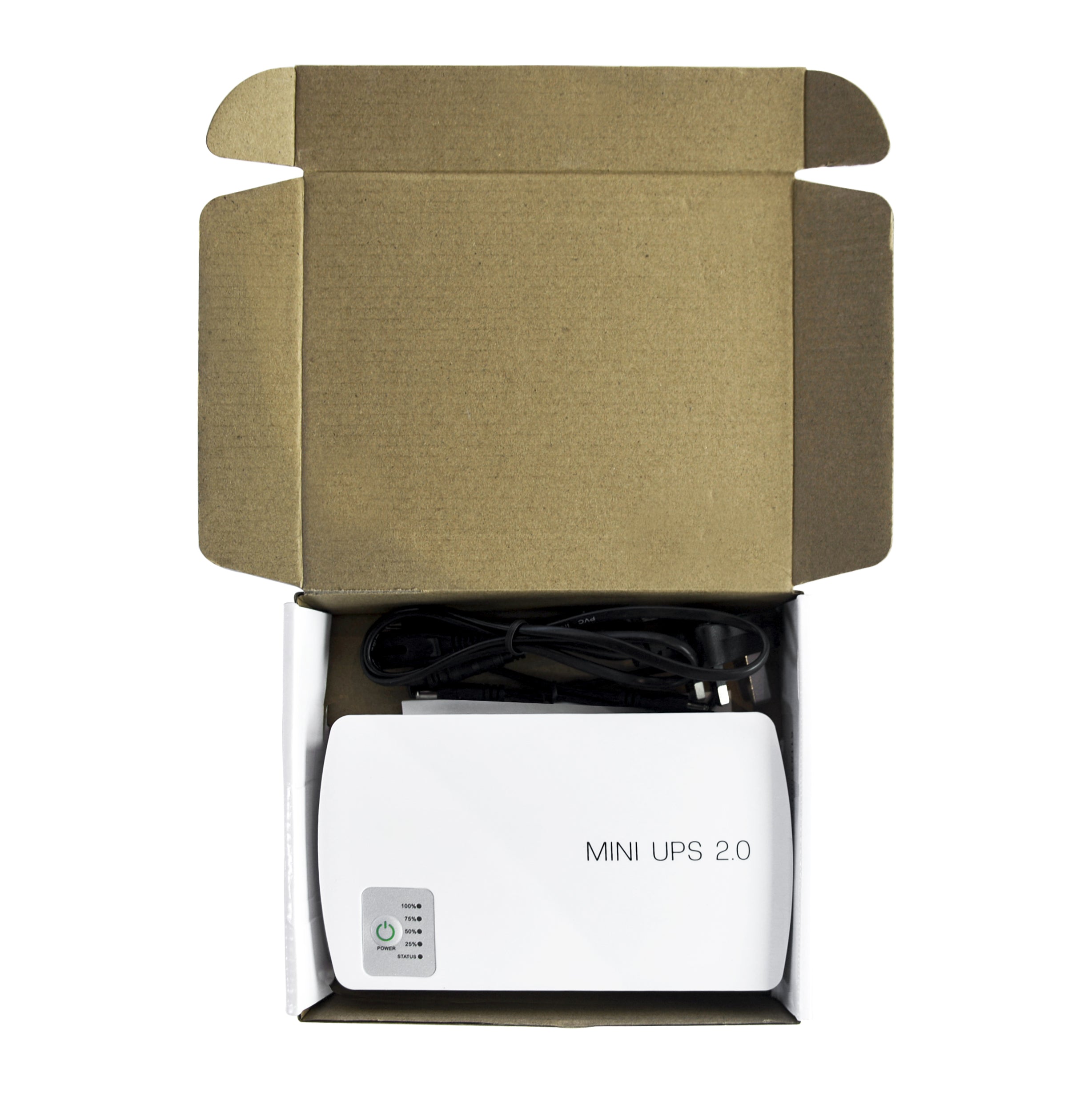 Mini DC UPS Battery Backup with PoE/USB/DC Outputs