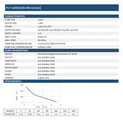 4inch 220VDC/VAC 2500W 280M Stainless Steel Solar Deep Well Submersible Pump