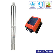 Flowatt 380V 5500W 320M solar deep well pump
