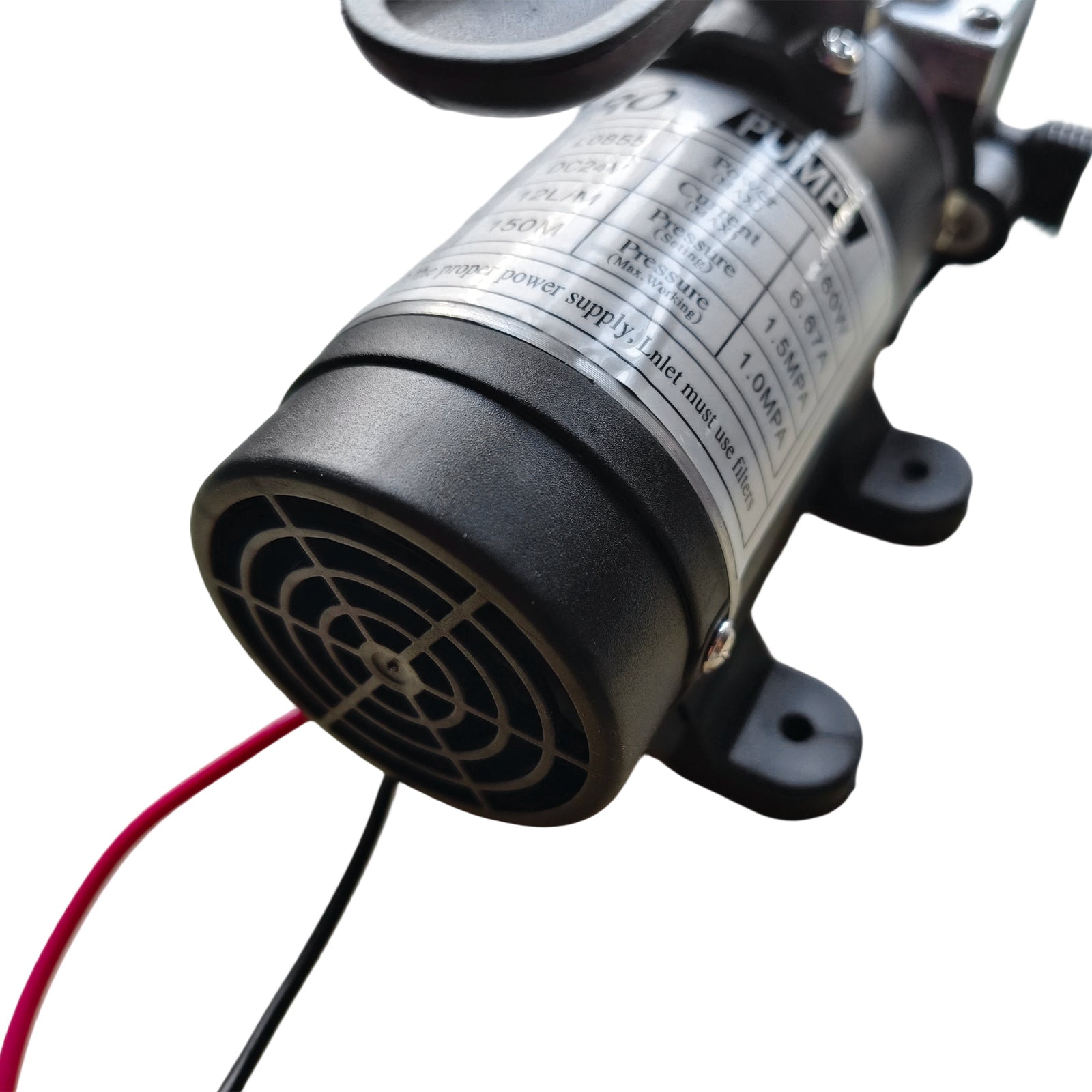 24VDC 160W 150M 12L/min 1.5Mpa Flushing Solar Diaphragm Pump