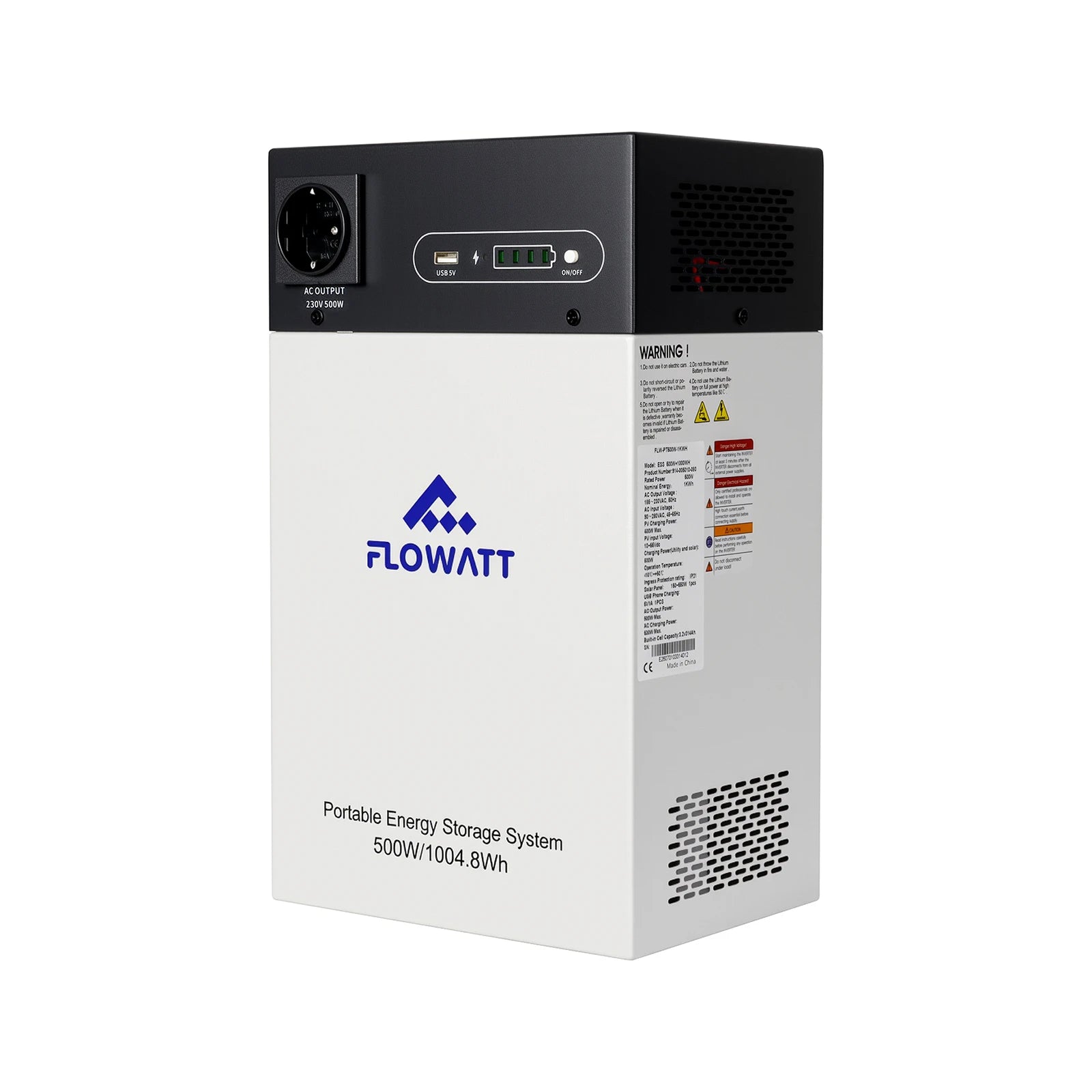 220V 500W 1kWh Portable Energy Storage System-2