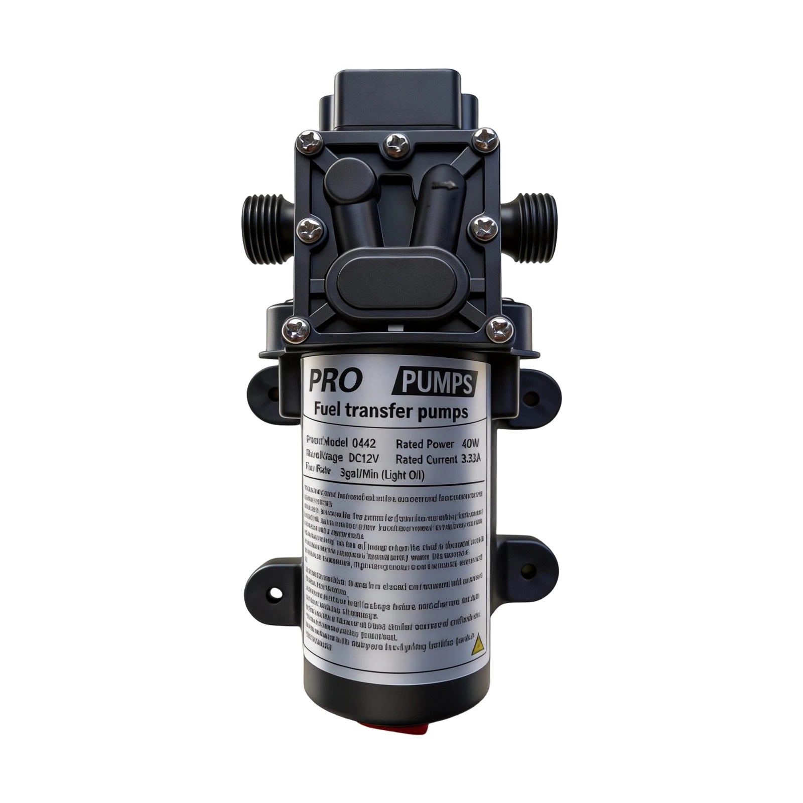 Flowatt 12VDC 40W 12L/min Oil Transfer Solar Diaphragm Pump-2