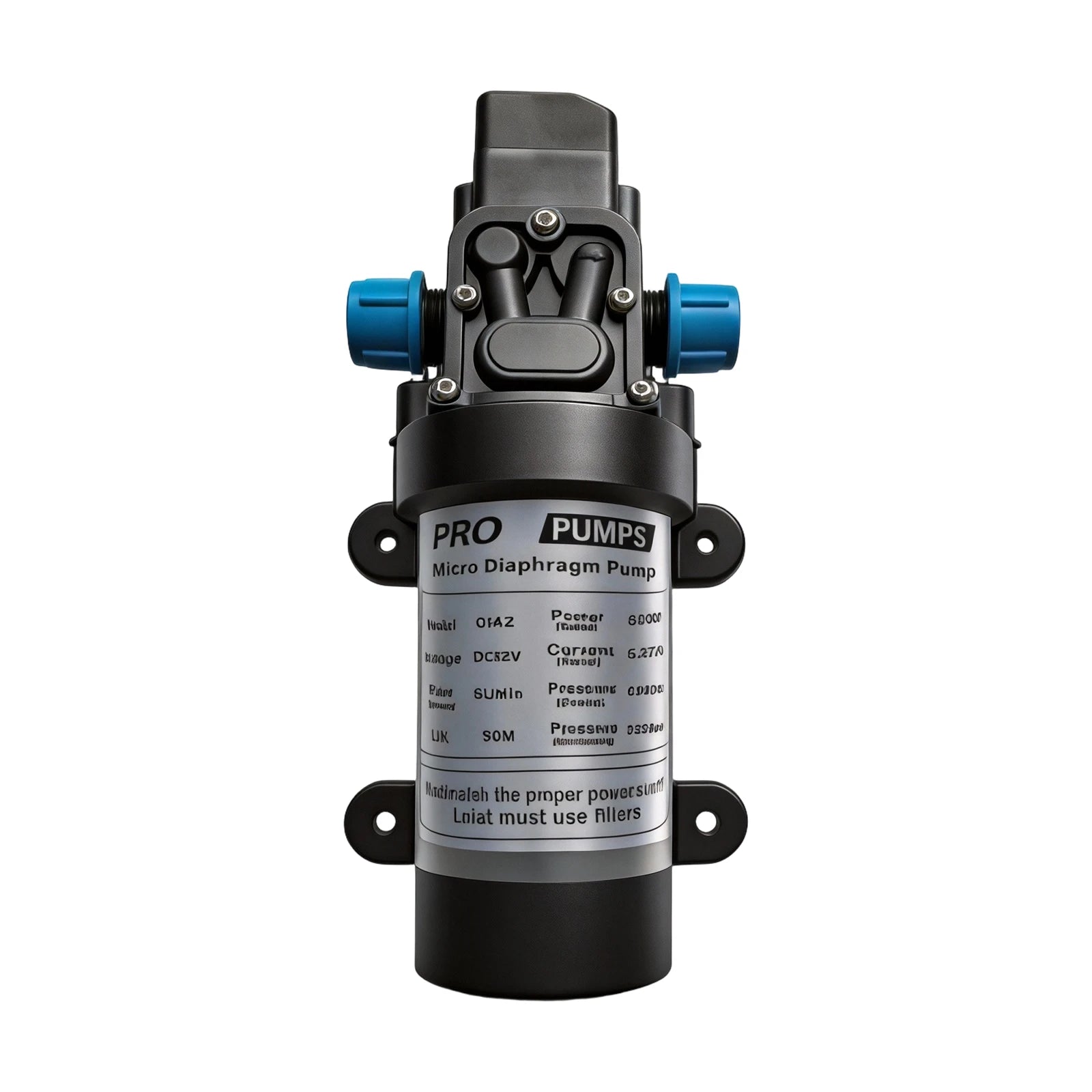 Flowatt 12VDC 80W Car Washer Diaphragm Pump-2