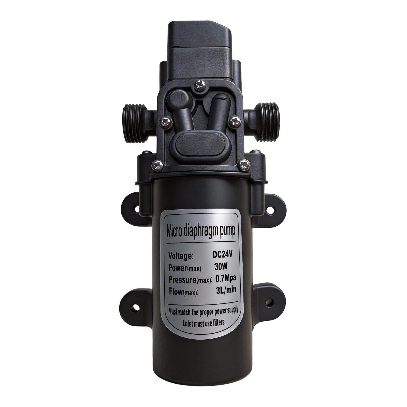 Flowatt 24VDC 30W Solar Diaphragm Pump-2