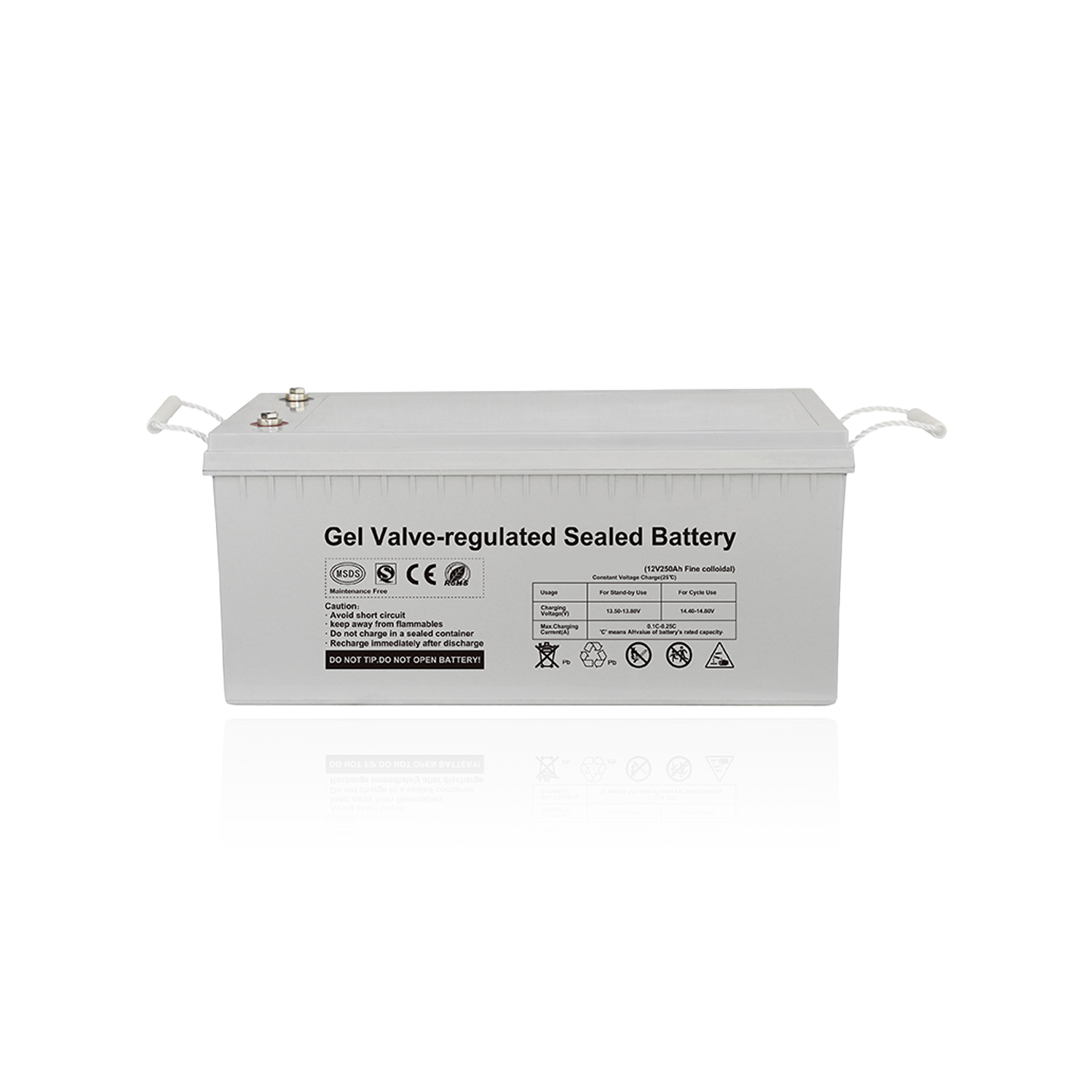 Flowatt FBP 100Ah/150Ah/200Ah/250Ah 12V GEL Valve-regulated Sealed lead-acid Battery