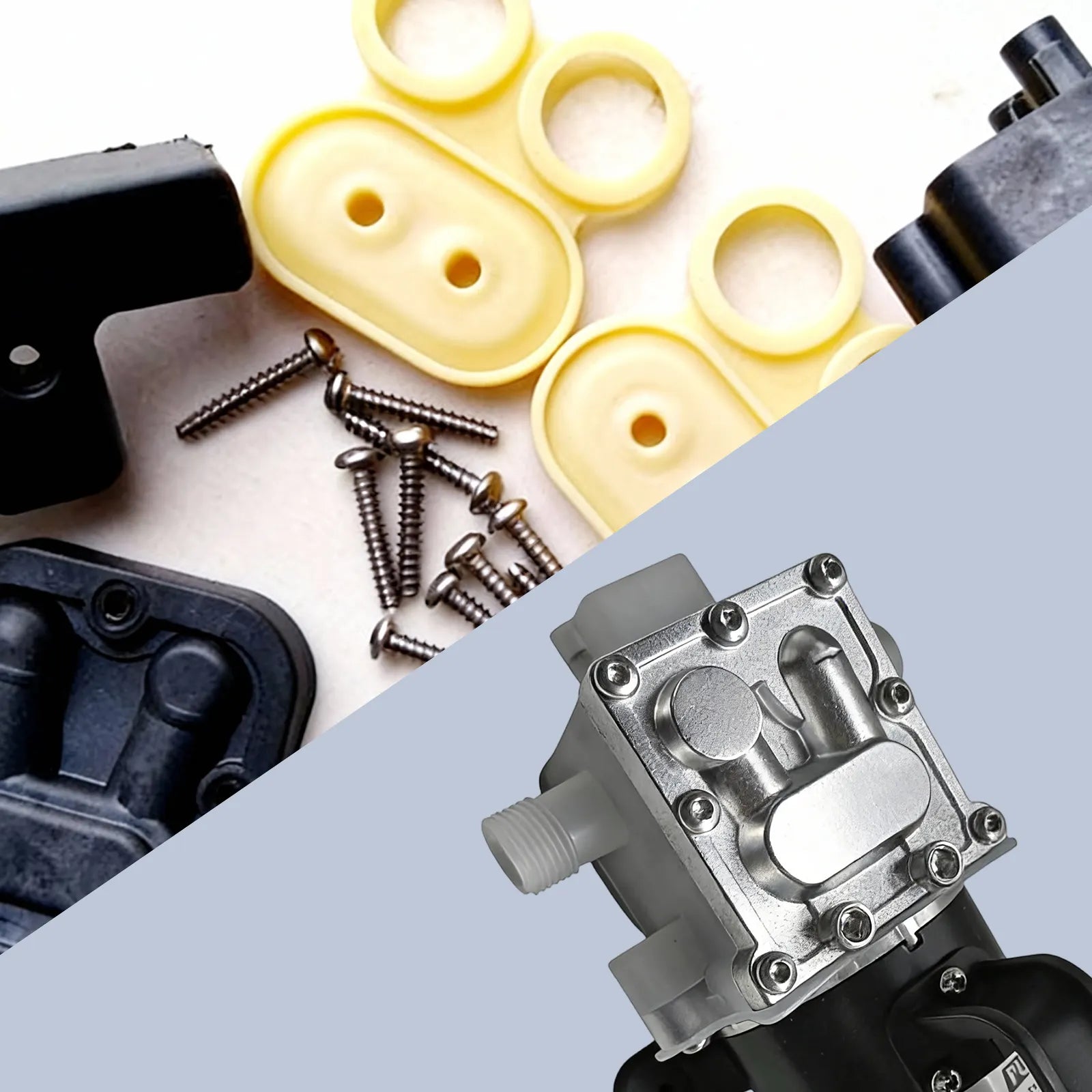 Flowatt 180W 24V Food Grade Solar Diaphragm Water Pump Parts