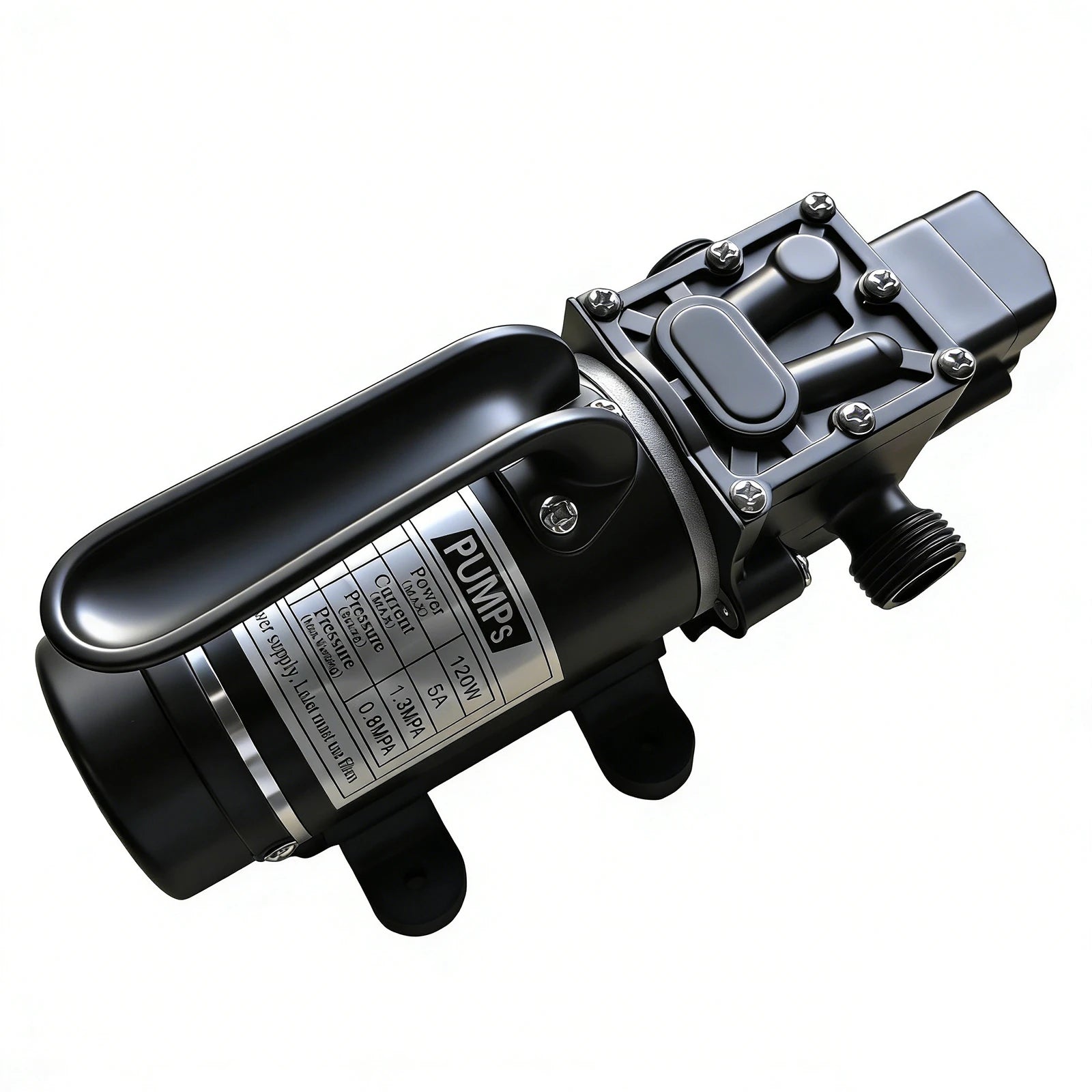 Flowatt 24V 120W High-Flow Solar Diaphragm Water Pump-3